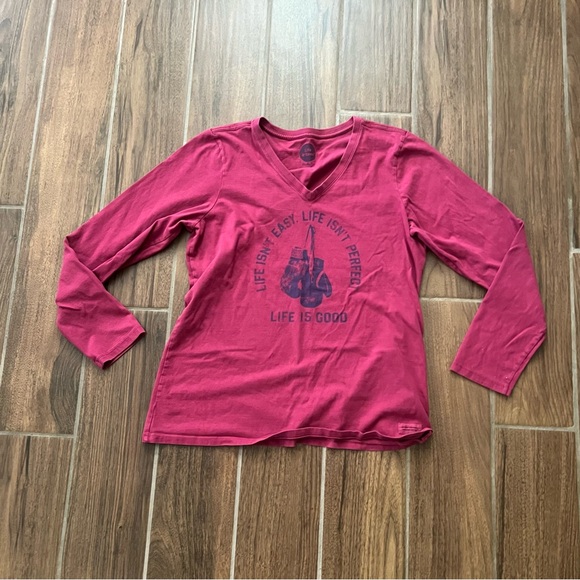 Life is good long sleeve size L - Picture 1 of 3